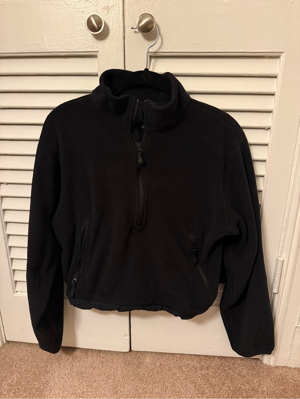 Aritzia half zip Fleece Pullover